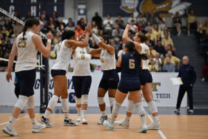 Yellow Jackets Daily Digest – Saturday, September 26, 2026: Volleyball Sweeps, Football Heads West